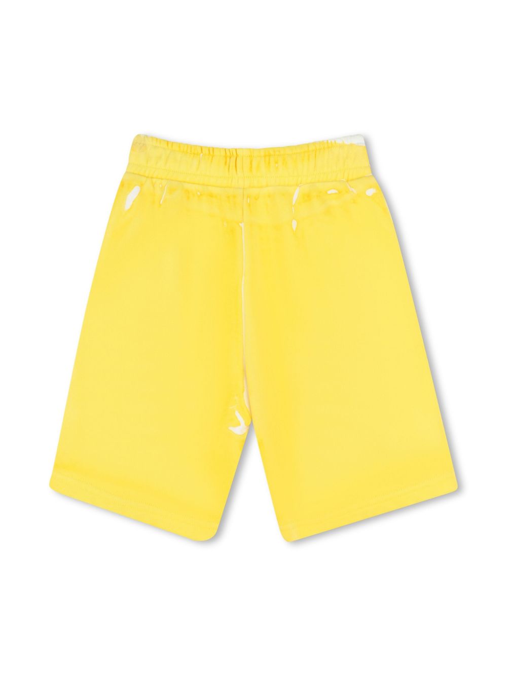 Marc Jacobs Kids Shorts met geborduurd logo - Geel