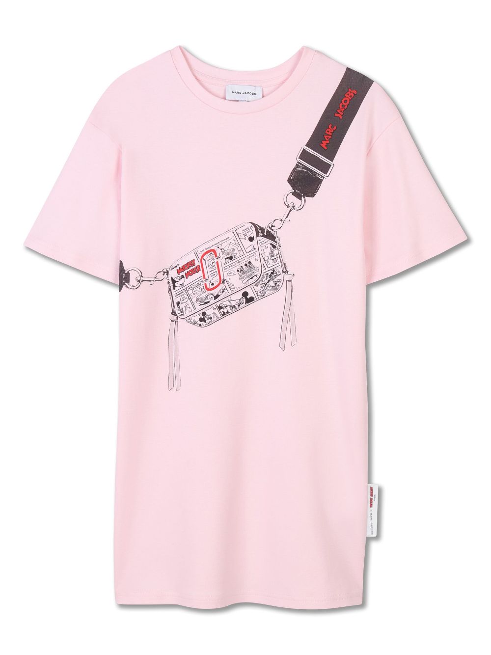 Marc Jacobs Kids x Disney graphic-print t-shirt dress - Pink