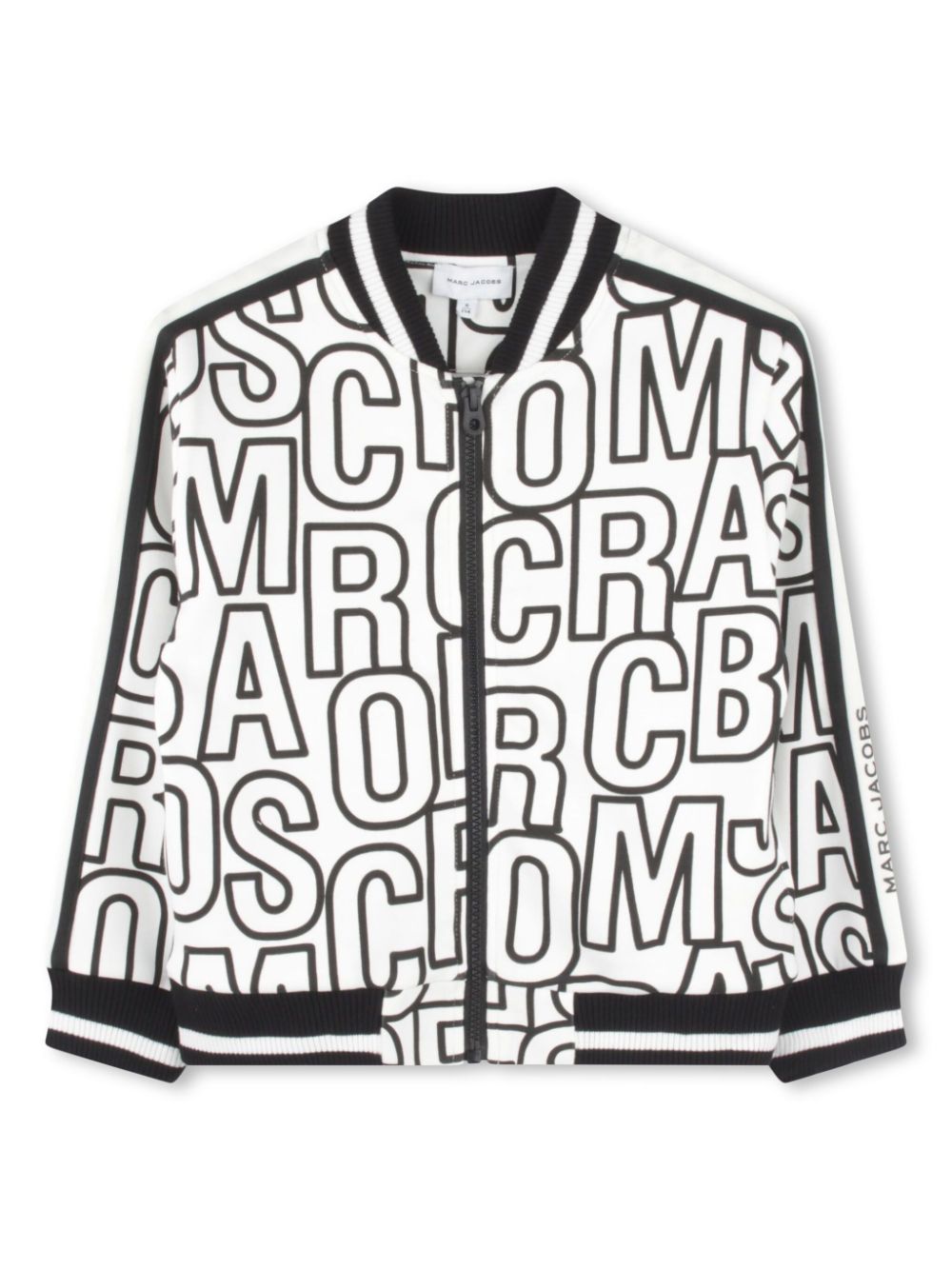 Marc Jacobs Kids monogram-logo cardigan - White