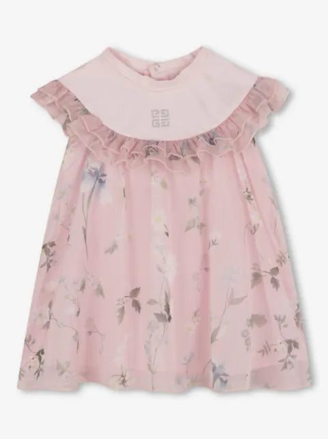 Givenchy Kids robe à fleurs imprimées
