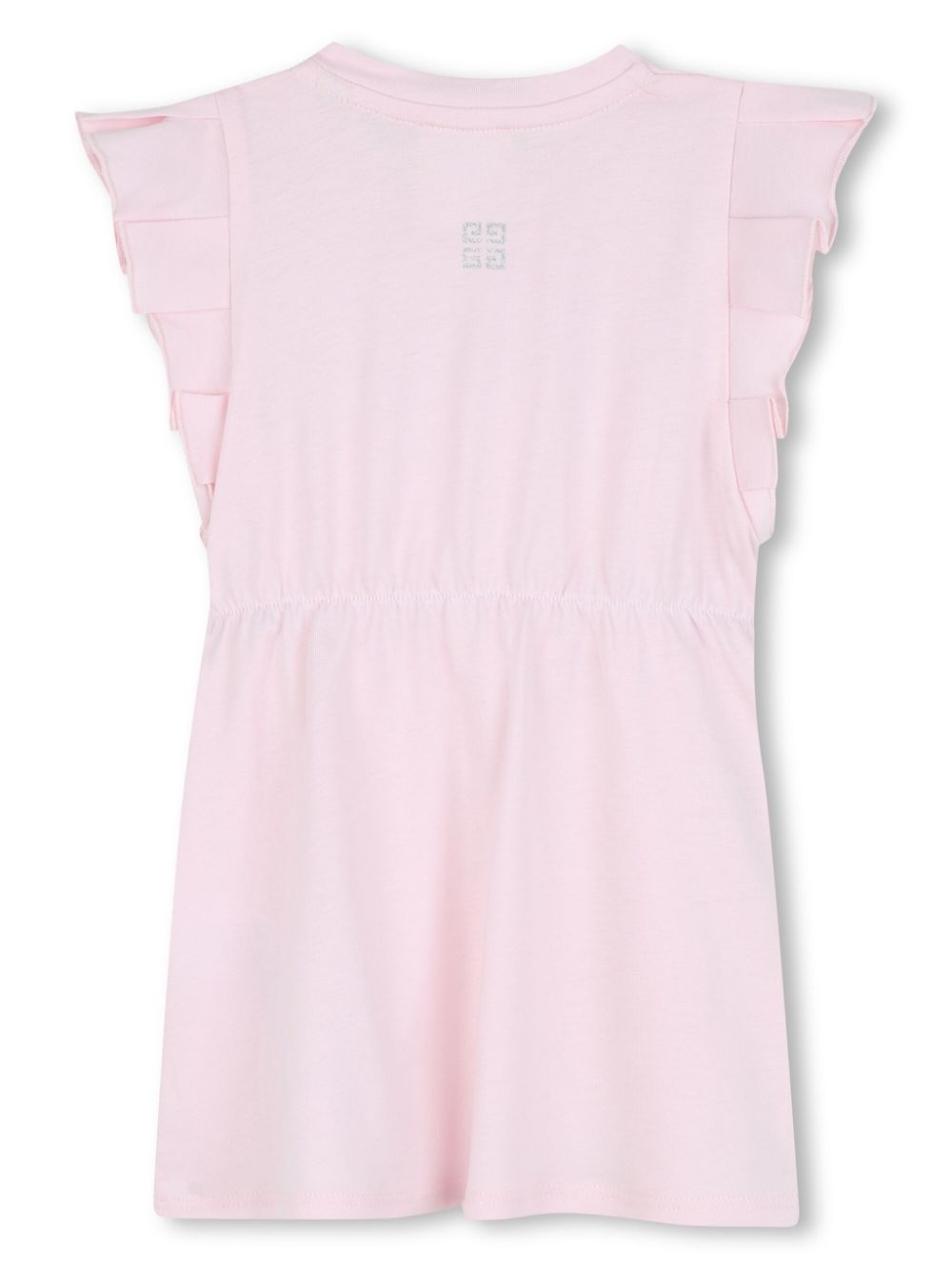 Givenchy Kids logo-print dress - Roze