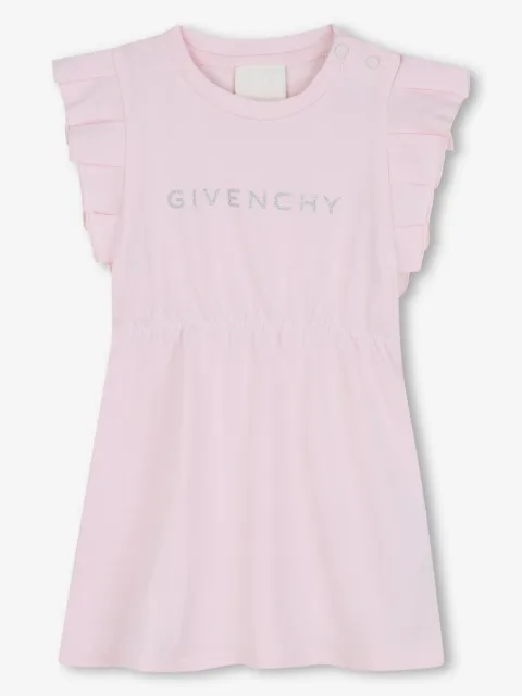 Givenchy Kids robe à logo imprimé