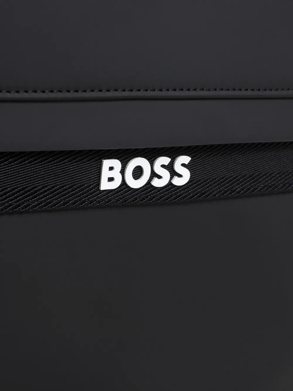 BOSS Kidswear Rugzak met gecoate afwerking Zwart