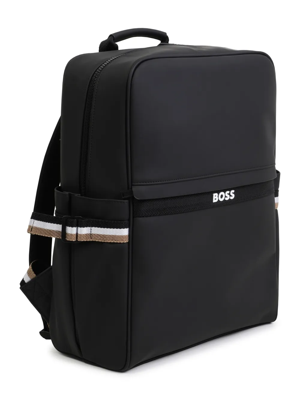 BOSS Kidswear Rugzak met gecoate afwerking Zwart