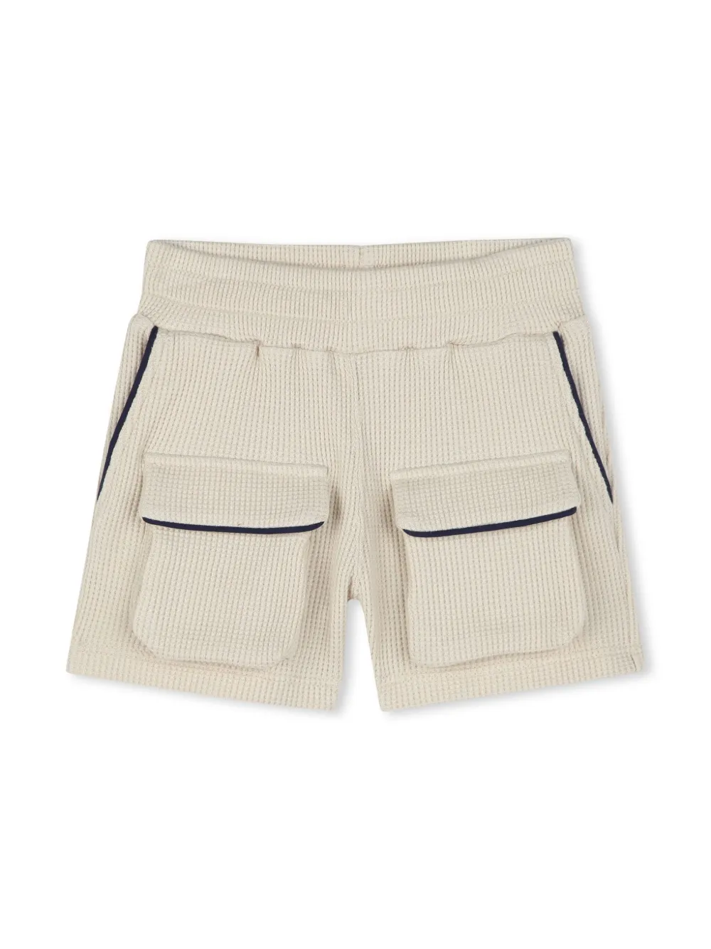 Givenchy Kids Shirt en shorts met geborduurd logo Beige