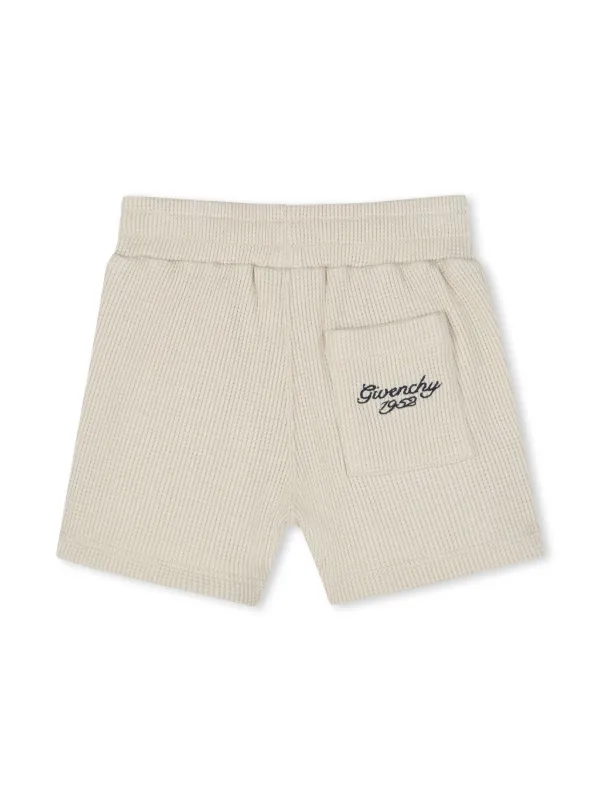 Givenchy Kids logo-embroidered Short Set | Neutrals | FARFETCH