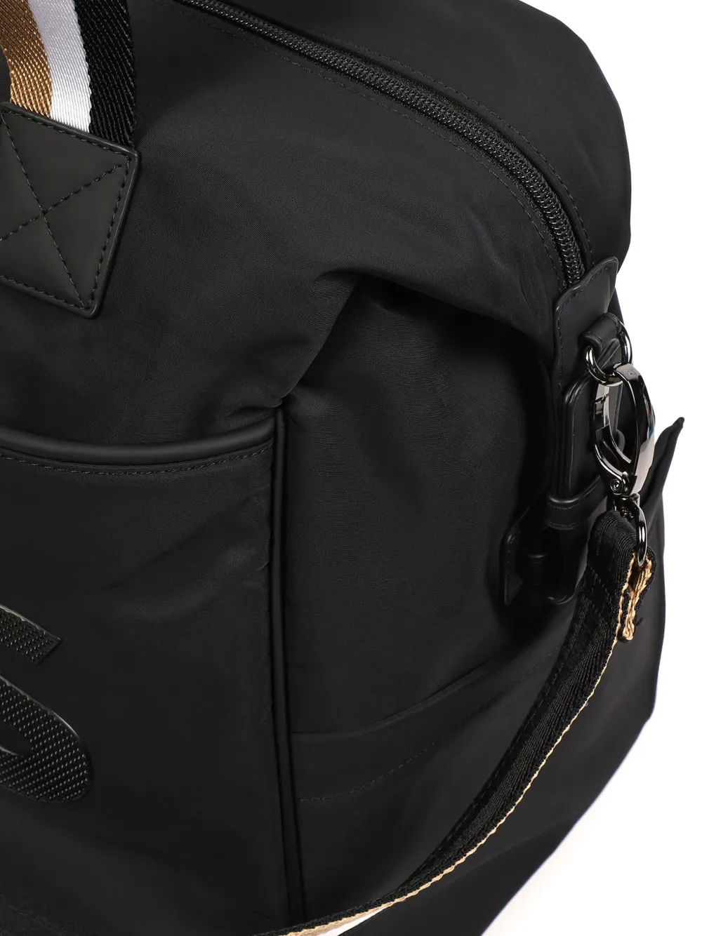 BOSS Kidswear Canvas luiertas Zwart