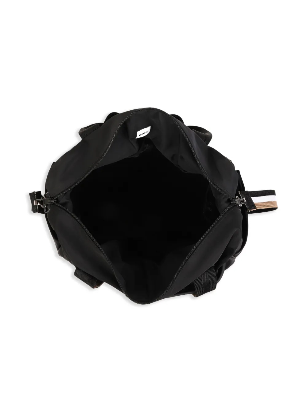 BOSS Kidswear Canvas luiertas Zwart