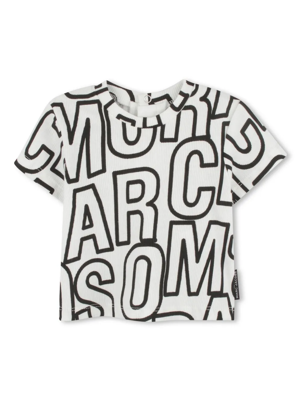 Marc Jacobs Kids ロゴ ショートパンツ セット - ホワイト Marc Jacobs Kids ロゴ ショートパンツ セット - ホワイト
