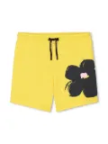 Marc Jacobs Kids Daisy-print shorts - Yellow