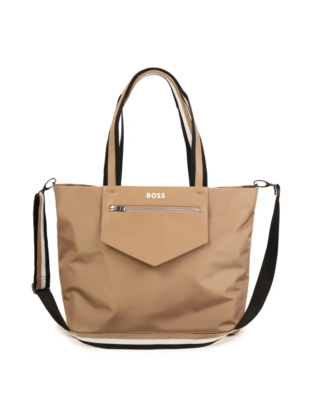 Image 1 of BOSS Kidswear logo-appliqué changing bag