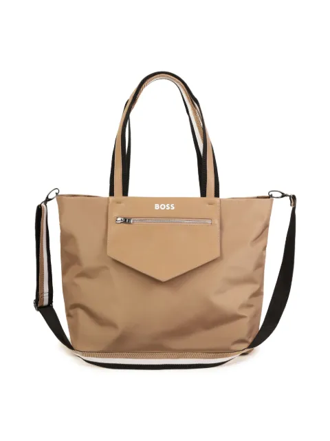 BOSS Kidswear Bolsa maternidade com logo