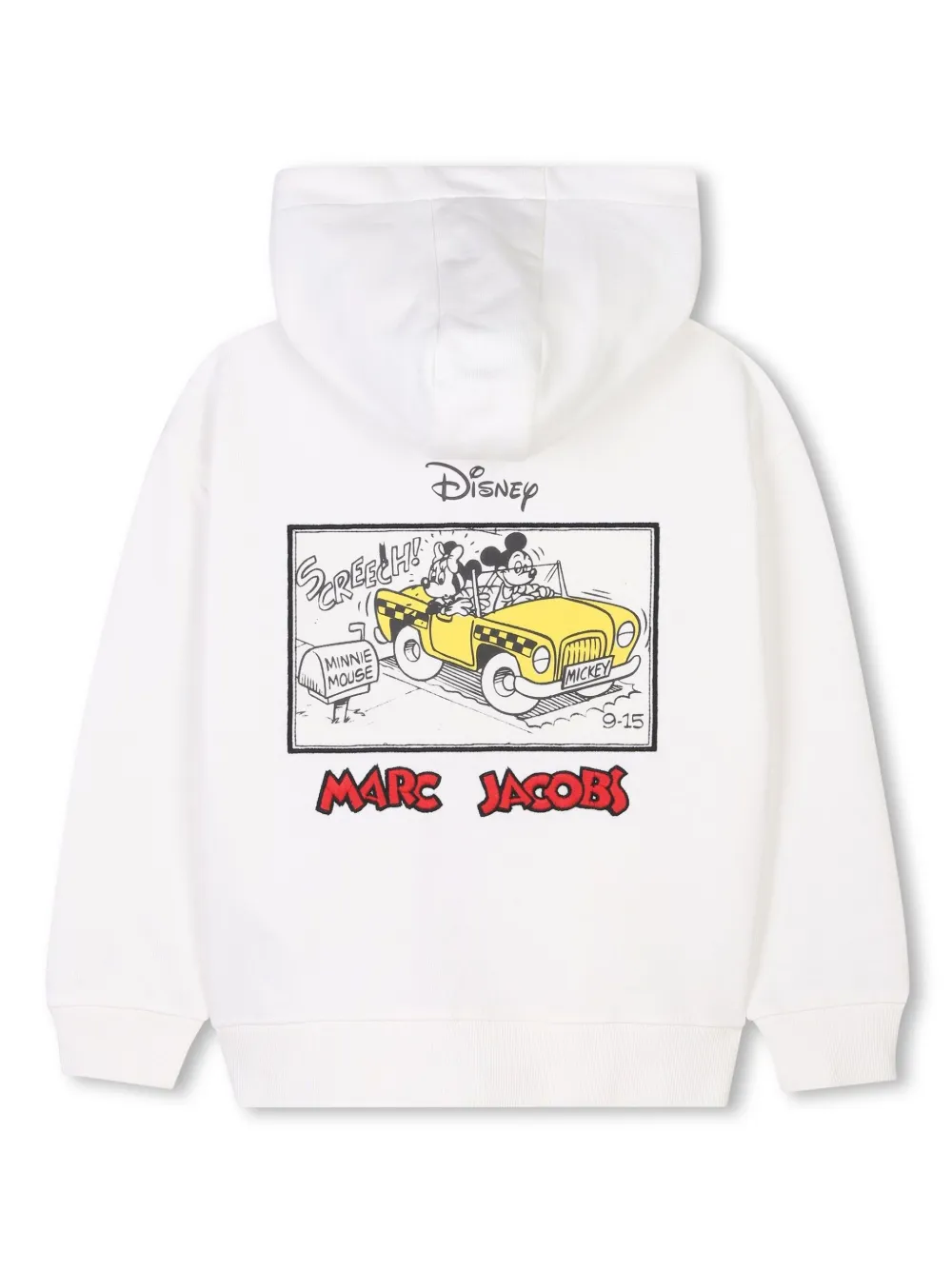 Marc Jacobs Kids x Disney hoodie met rits - Beige