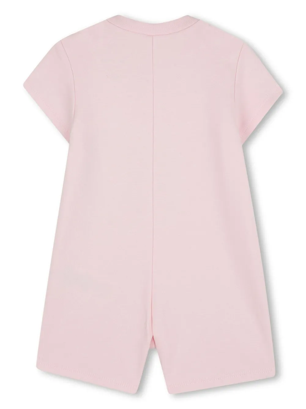 Marc Jacobs Kids Katoenen overall met logoprint - Roze