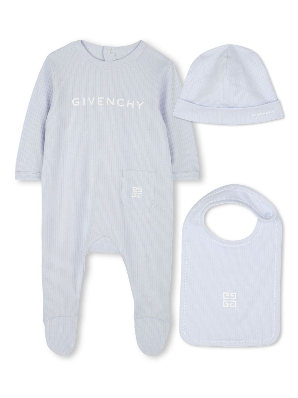 Givenchy Kids logo-print pyjama set - Blue