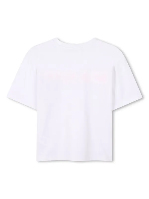 Marc Jacobs Kids logo-print T-shirt | White | FARFETCH