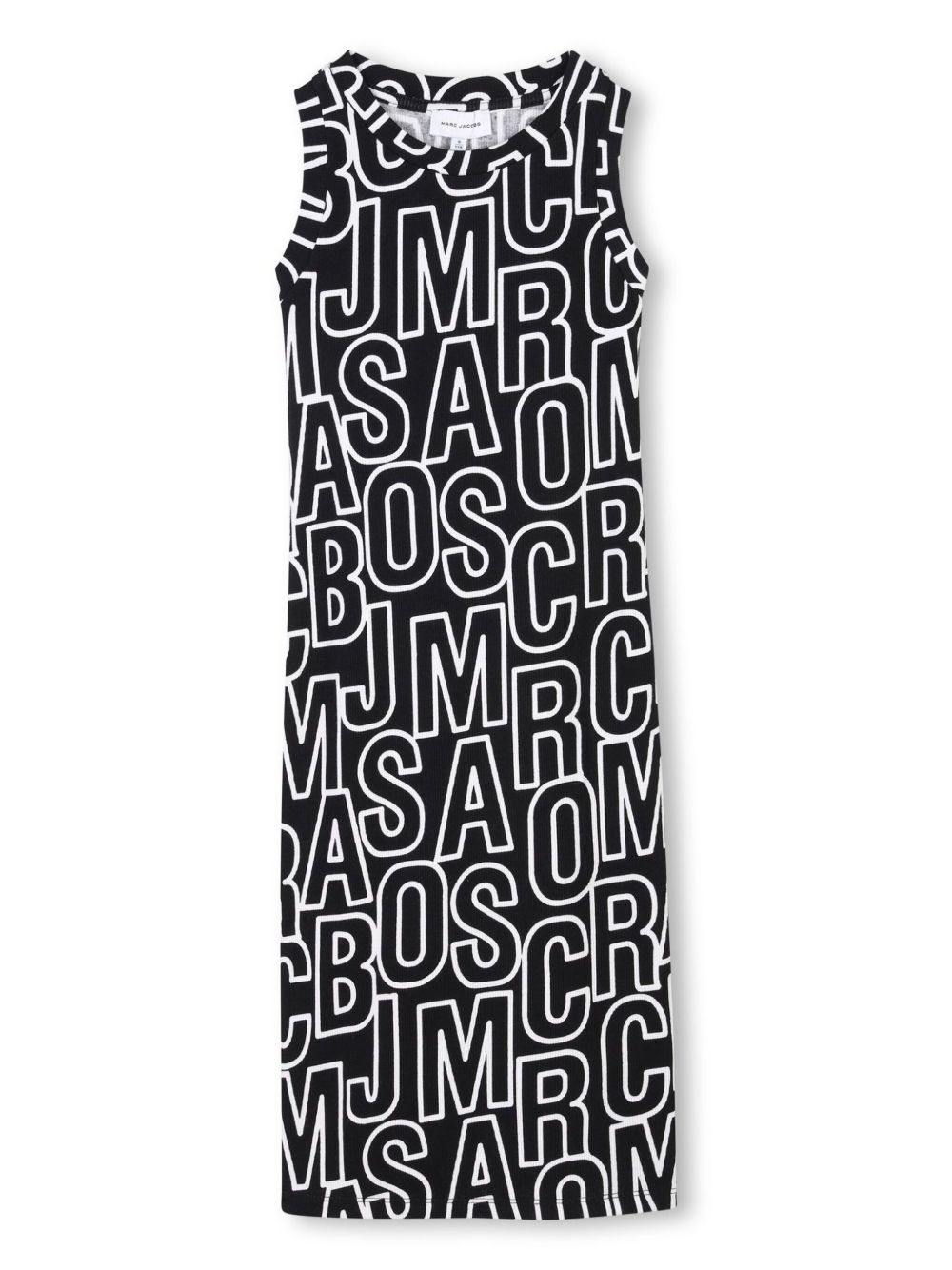 Marc Jacobs Kids logo sleeveless dress - Black