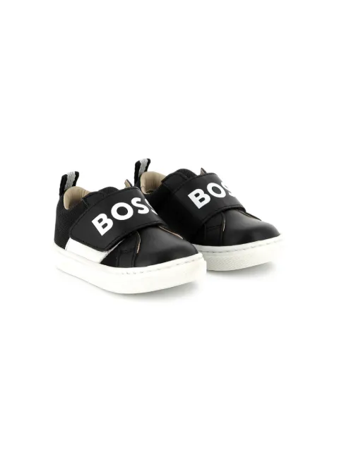 BOSS Kidswear logo-strap sneakers  
