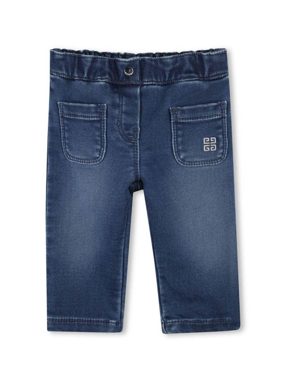 Givenchy Kids 4G straight jeans Blauw