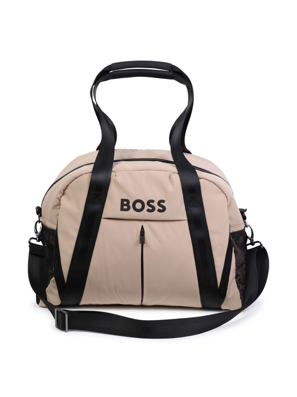 BOSS Kidswear logo-appliqué changing bag - Neutrals