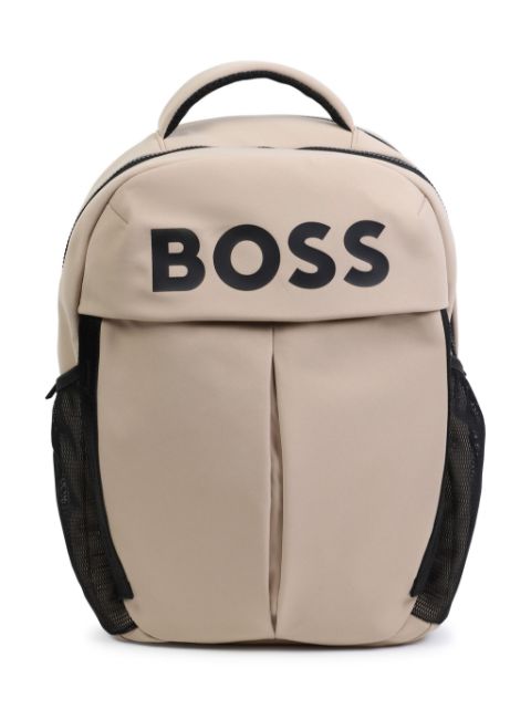 BOSS Kidswear mochila con logo