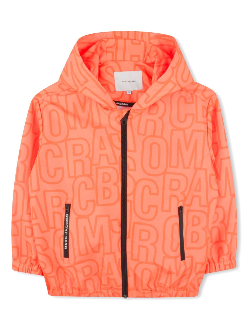 Marc Jacobs Kids hooded jacket - Orange