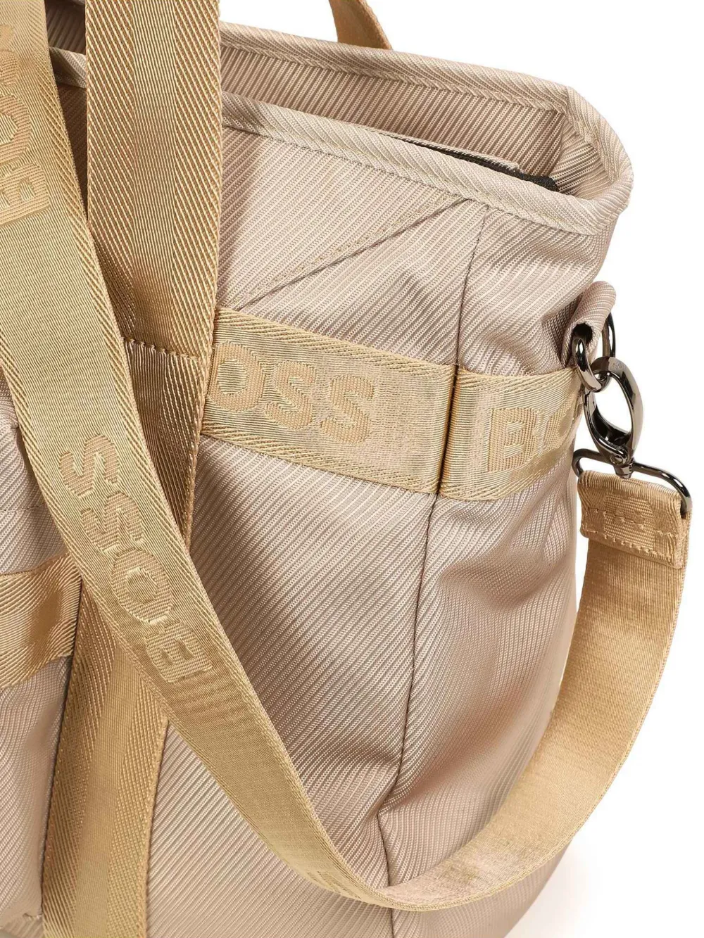 BOSS Kidswear Canvas luiertas Bruin