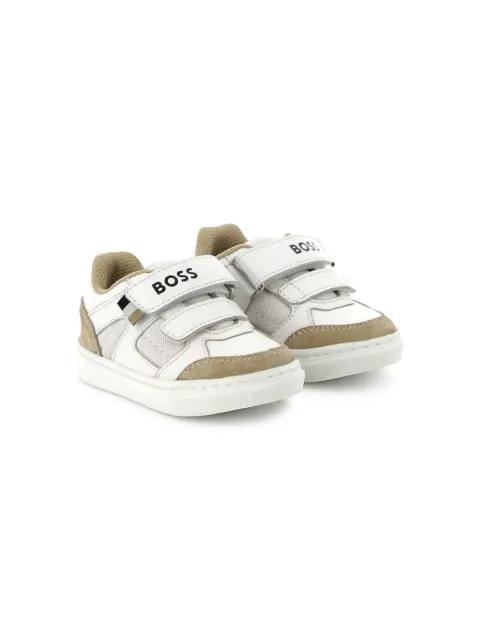 BOSS Kidswear logo-print sneakers 