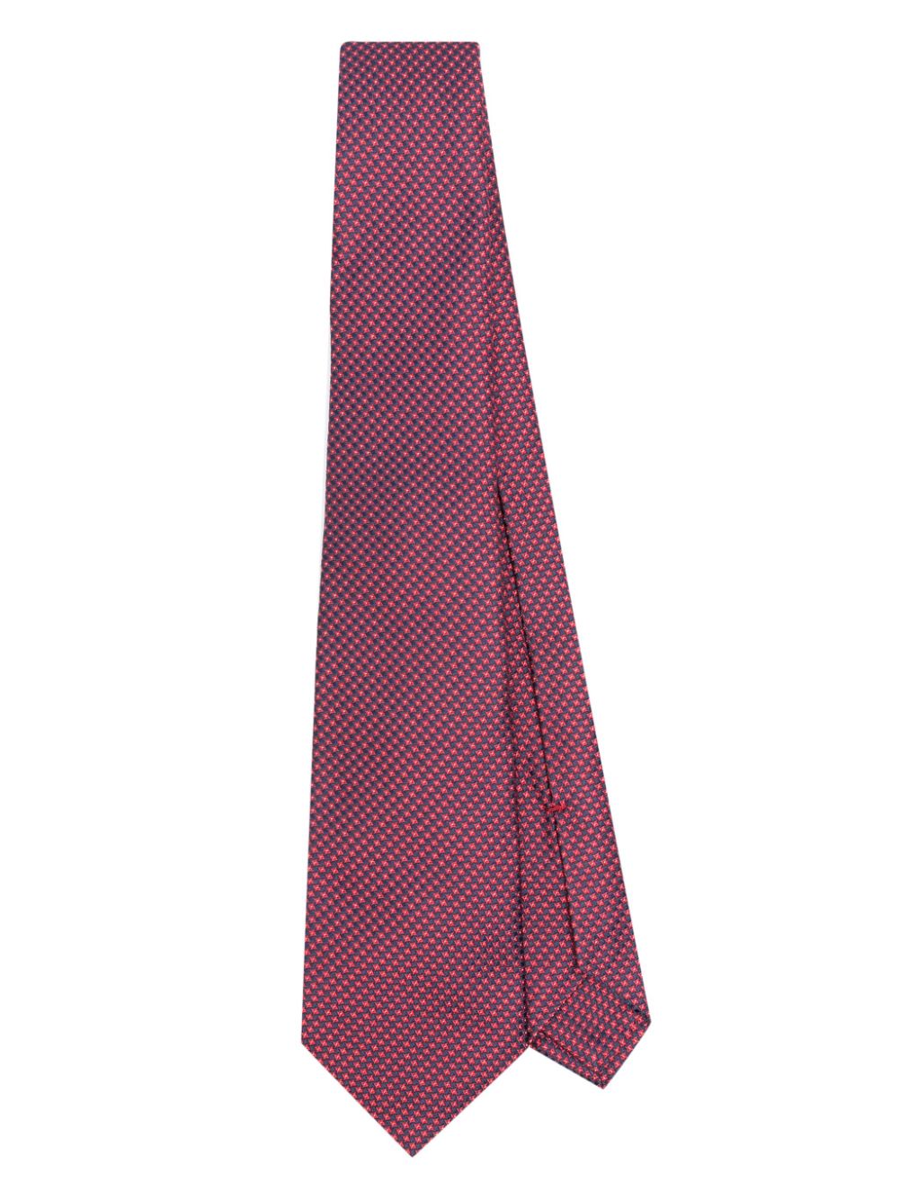 Kiton silk tie