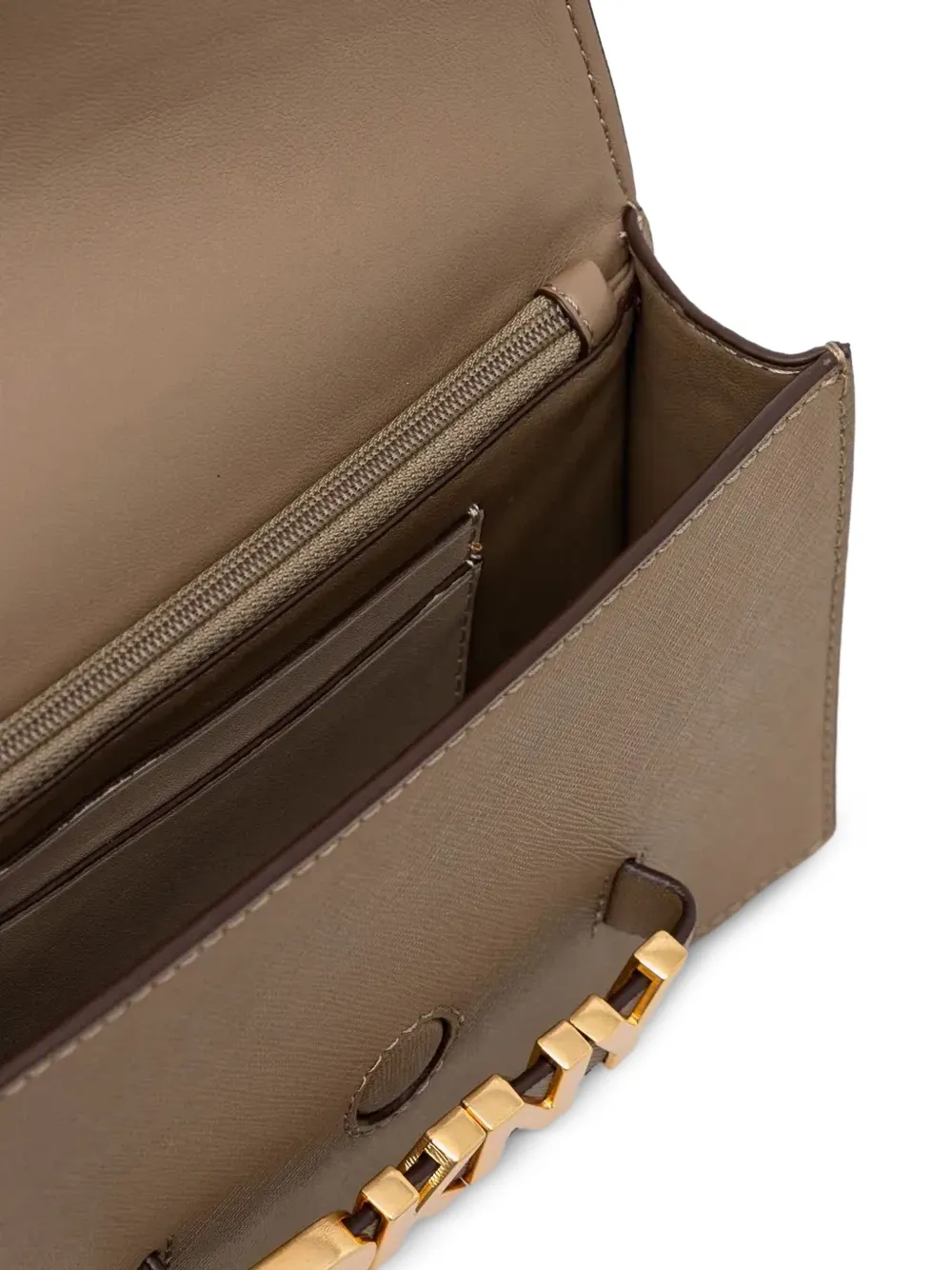 Shop Dkny Avril Cross Body Bag In Brown