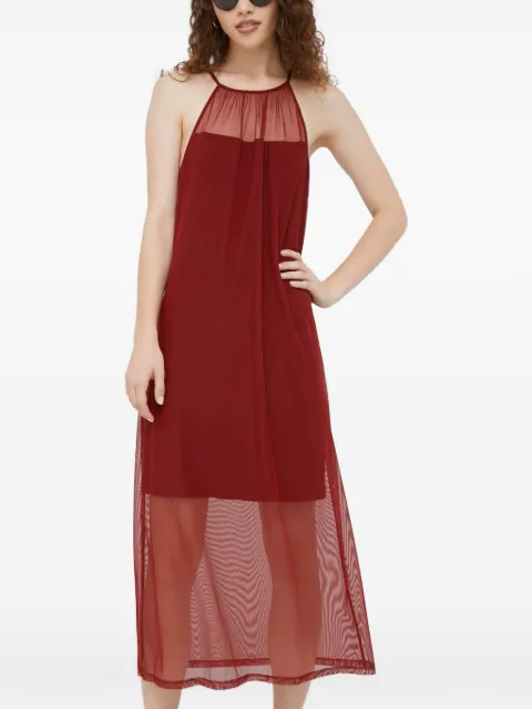 DKNY halterneck midi dress