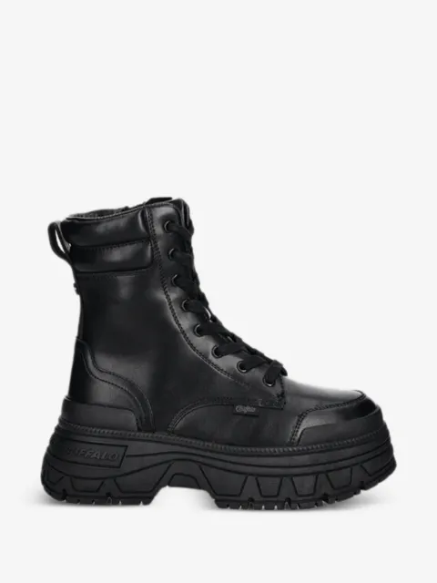 Buffalo Fusion lace-up platform boots