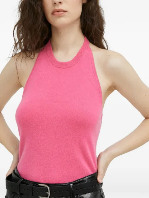 SAMSOE SAMSOE top con cuello halter