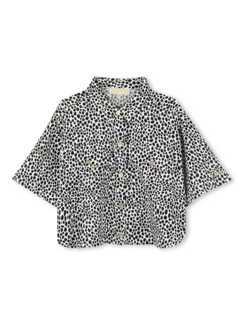 Michael Kors Kids animal-print shirt