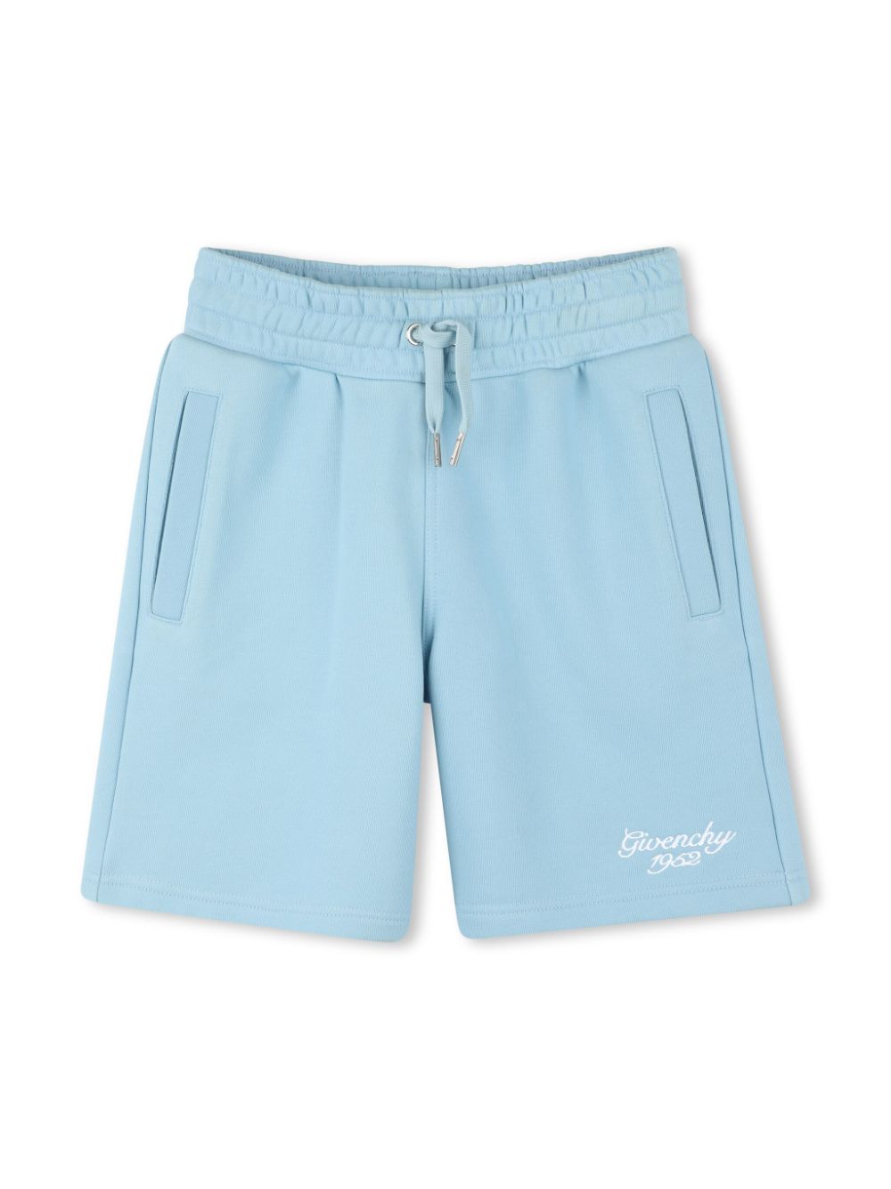 Givenchy Kids Bermuda shorts met trekkoord Blauw