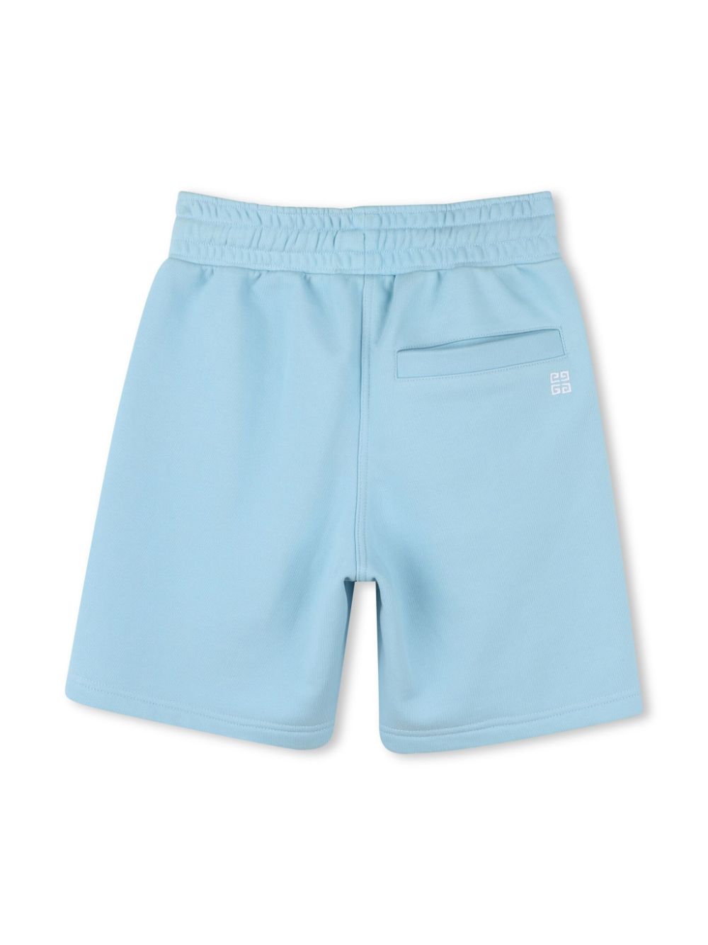 Givenchy Kids Bermuda shorts met trekkoord - Blauw