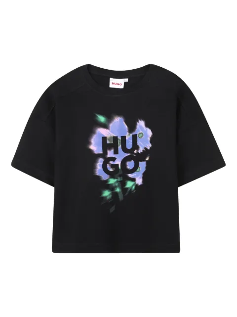 HUGO KIDS logo-print T-Shirt