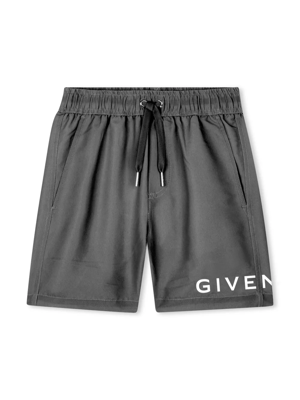 Givenchy Logo Swim Shorts In Black
