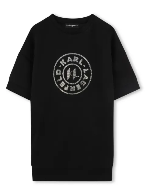Karl Lagerfeld Kids logo-print T-shirt dress