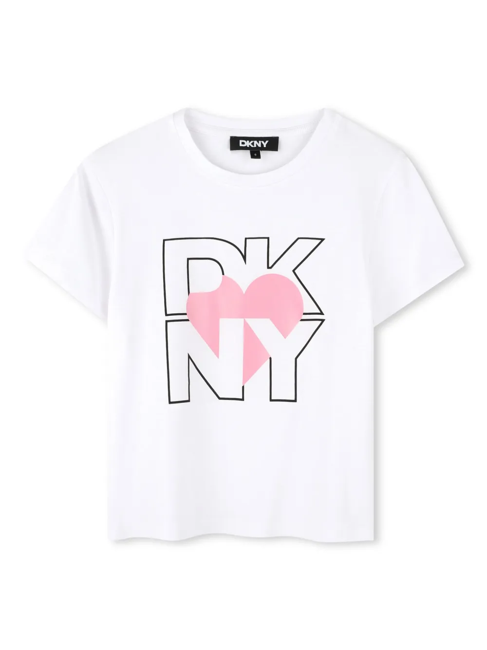 Dkny Kids T-shirt met logoprint Wit