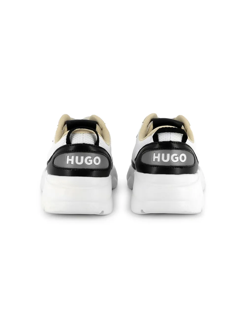 HUGO KIDS colourblock sneakers White