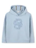 BOSS Kidswear Double B-print hoodie - Blue
