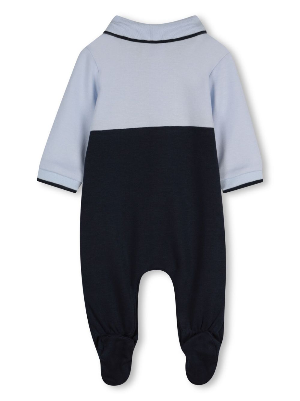 BOSS Kidswear stripe-detail pajamas - Blue