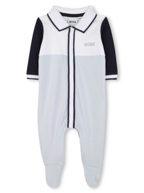 BOSS Kidswear colour-block pajamas