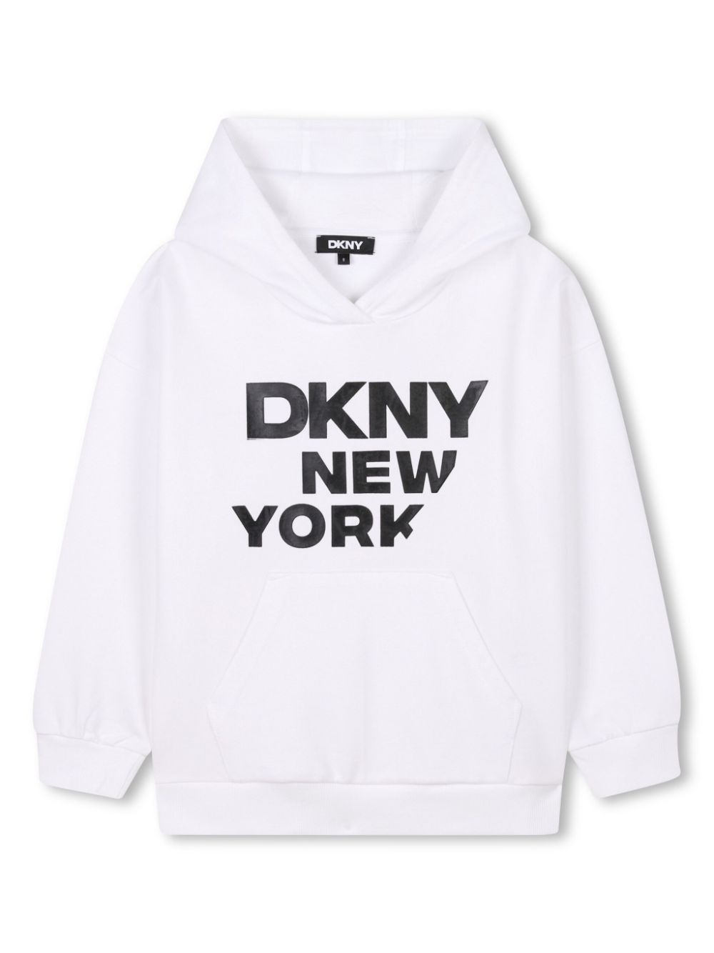 Dkny Kids logo-print hoodie - White