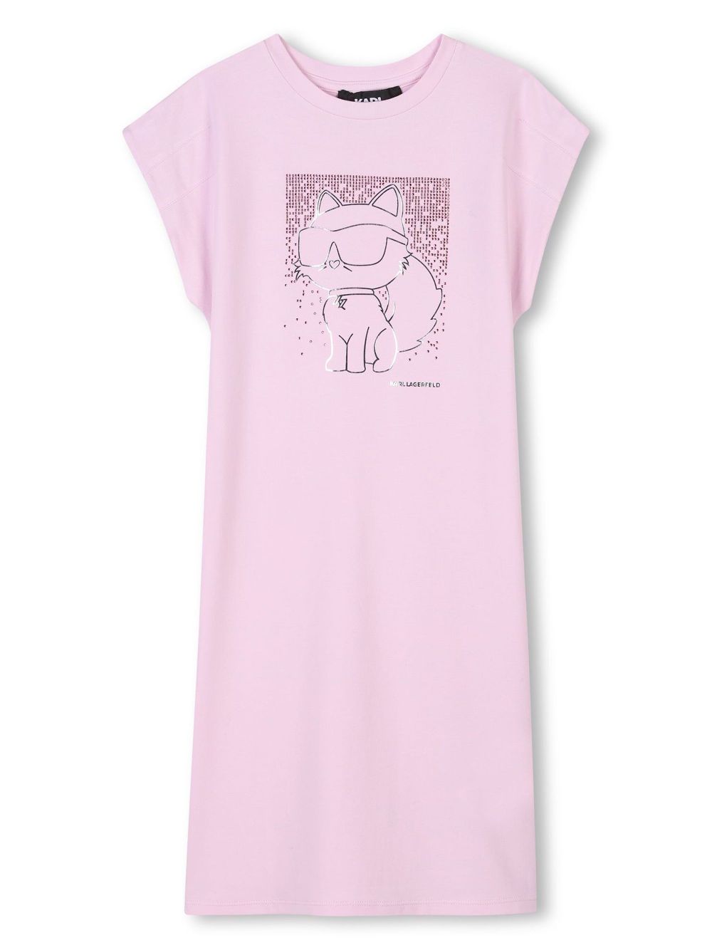 Karl Lagerfeld Kids Choupette dress - Pink