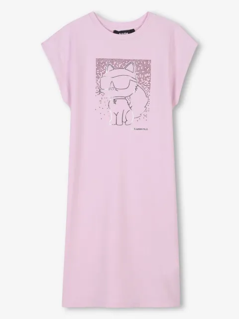 Karl Lagerfeld Kids vestido Choupette