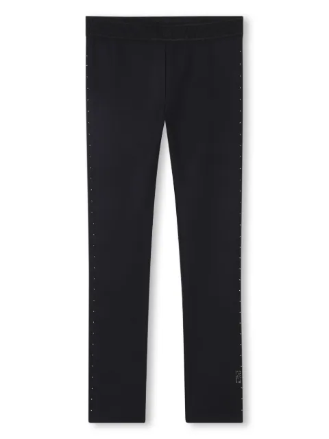 Givenchy Kids Legging com aplicação de strass
