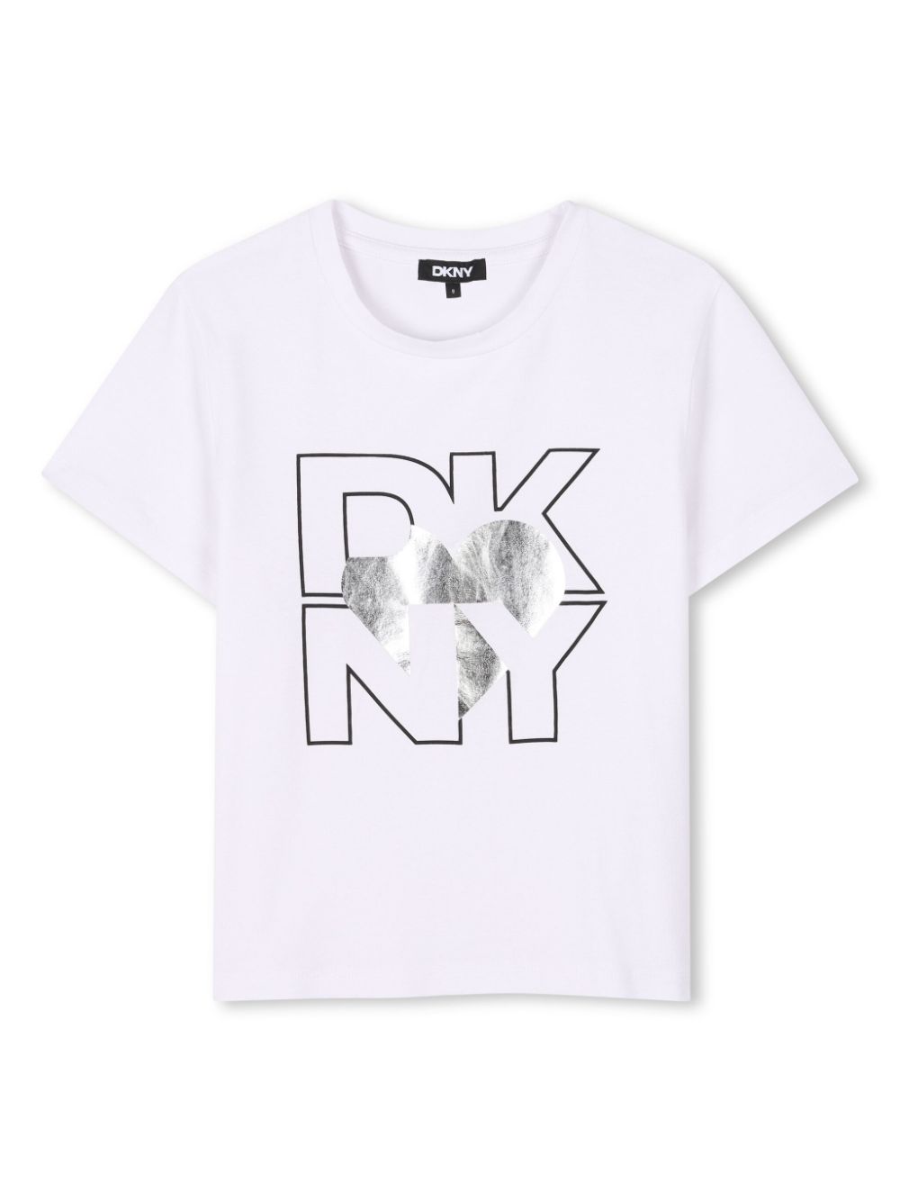 Dkny Kids T-shirt met logoprint Wit