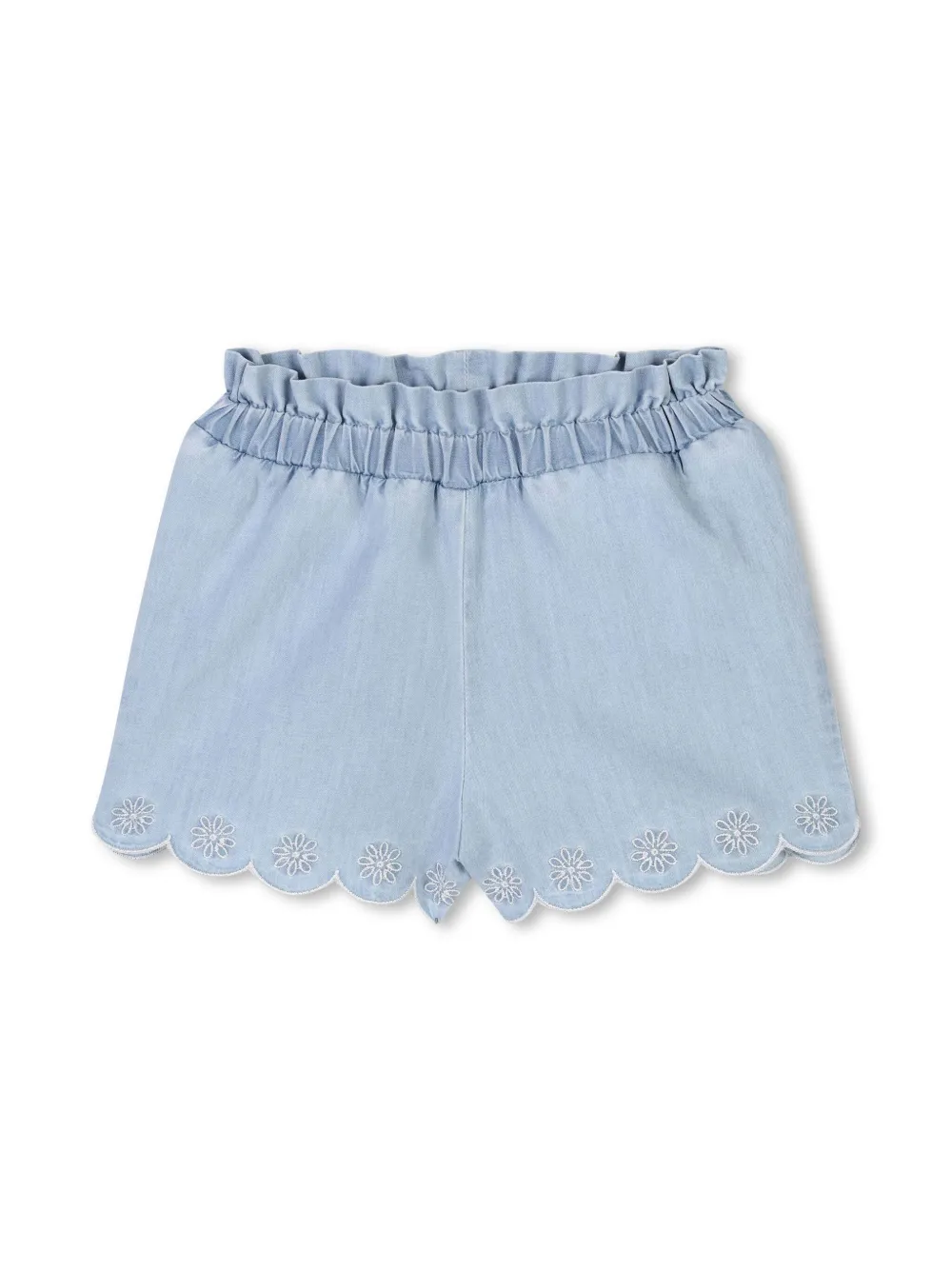 Chloé Kids Katoenen tuniek en shorts Wit